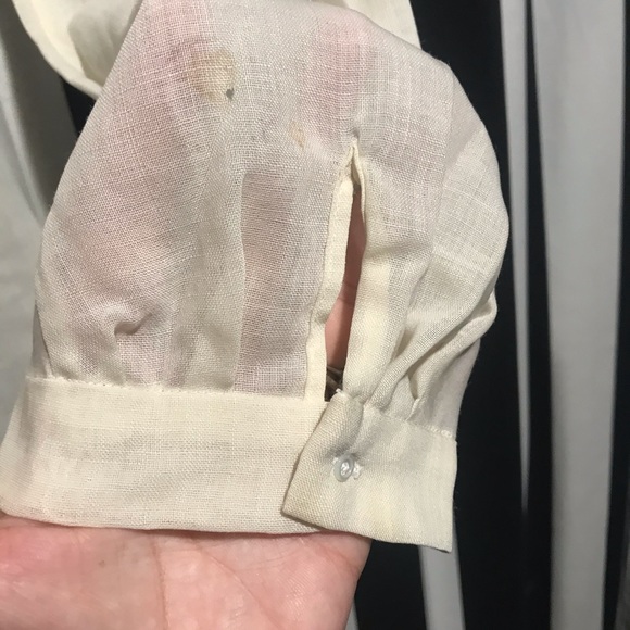 Authentic Chloe Sheer Creme Top - Picture 8 of 9